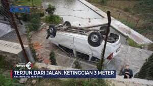 Mobil Terjun ke Halaman Villa