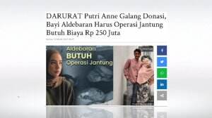 Arya Saloka Gelar Galang Dana Untuk Bayi Aldebaran