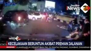 Kecelakaan Beruntun Akibat Preman Jalanan