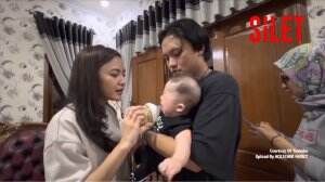 Rizky Febian Dan Mahalini Rayakan Lebaran Bersama