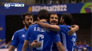 Kick in dilepaskan! Kuwait buka skor kemenangan di babak pertama.