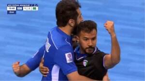 Strategi power play berhasil dilakukan Kuwait untuk menyamakan kedudukan skor 2-2.