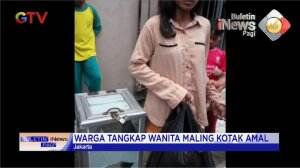 Wanita Maling Kotak Amal
