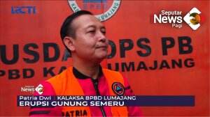 Gunung Semeru Luncurkan Awan Panas