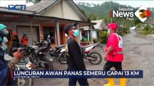 Luncuran Awan Panas Gunung Semeru Capai Radius 13 KM