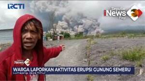 Video Detik-Detik Luncuran Awan Panas Gunung Semeru