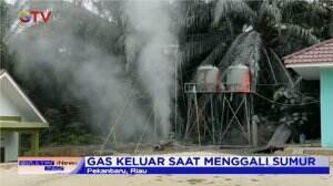 Semburan Gas Dari Dalam Sumur