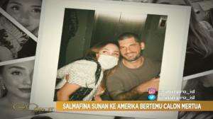 Salmafina Pergi Ke Amerika Bertemu Calon Mertua