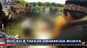 Seorang Bocah Dimangsa Buaya