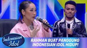 Rahman Buat Panggung Indonesian Idol Hidup! - Indonesian Idol XII