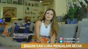 Luna Maya Kecelakaan Sepeda