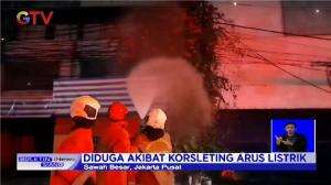 Kabel Listrik Terbakar Dan Meledak - Ledak, Warga Panik