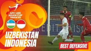 Best Defensive Uzbekistan vs Indonesia