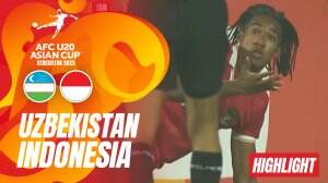 Highlights Uzbekistan vs Indonesia