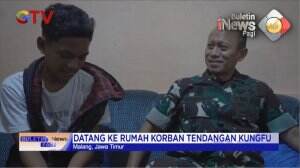 Pangdam Temui Korban Tendangan Kungfu