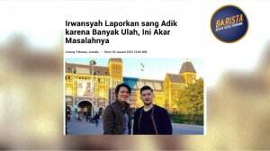 Tega! Hafiz Fatur Nodai Kepercayaan Sang Kakak