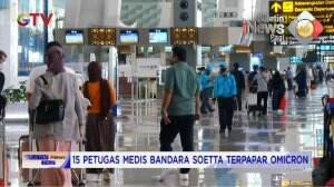 Petugas Medis Bandara Terpapar Virus Omicron