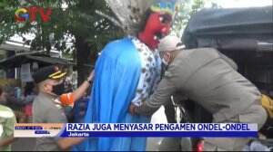 Razia PMKS di Jakarta Pusat