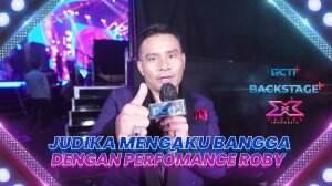Judika mengaku bangga dengan performance Roby