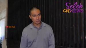 Baim Wong kena Semprot