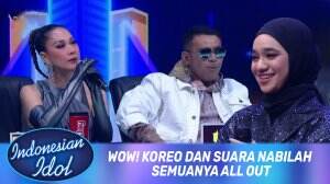 Wow! Koreo dan Suara Nabilah Semuanya All Out - Indonesian Idol XII
