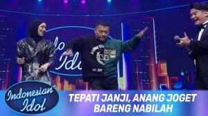 Asyik!! Anang Dance Bareng Nabilah - Indonesian Idol XII