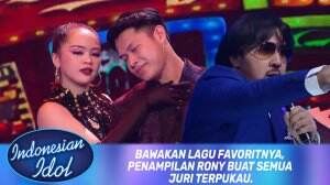 Terlalu Asyik! Rony Buat David Gak Bisa Berkata-Kata - Indonesian Idol XII