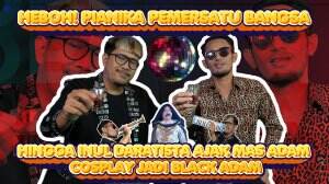 Heboh! Pianika Pemersatu Bangsa Hingga Inul Daratista Ajak Mas Adam Cosplay Jadi Black Adam