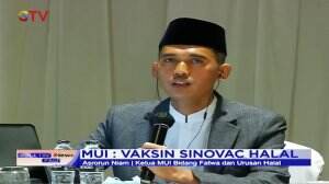 Vaksin Sinovac Sudah Mendapatkan Lisensi Halal Dan MUI
