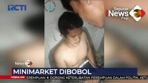 Pelaku Pembobol Minimarket Dikeroyok Massa