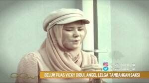 Angel Lelga Tambahkan Saksi Dalam Kasus Dengan Vicky