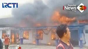 Kantor PUPR Terbakar Di Kalteng