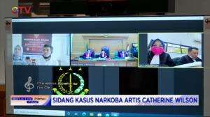 Artis Catherine Wilson Jalani Sidang Perdana Kasus Narkoba