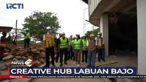 Sandiaga Uno Tinjau Pembangunan Creative Hub Labuan Bajo