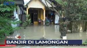 Banjir di Lamongan Rendam Hampir 3000 Rumah Warga