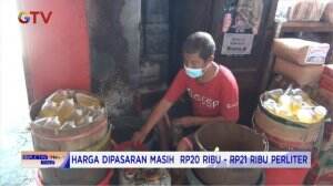 Harga Minyak Goreng Masih Tinggi