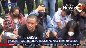 Polisi Menggerebek Kampung Narkoba