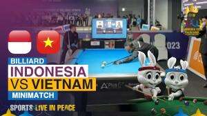 Minimatch Billiard Sea Games Cambodia 2023 Indonesia Vs Vietnam