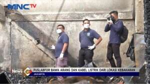 Olah TKP Kebakaran Tewaskan 5 Orang