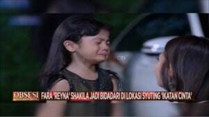 Gemesnya Reyna di Lokasi Syuting