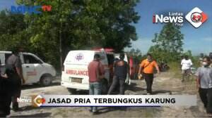 Jasad Pria Terbungkus Karung