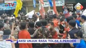 Aksi Unjuk Rasa Tolak 3 Periode