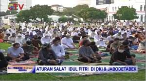 Aturan Salat Idul fitri Di DKI dan Jabodetabek