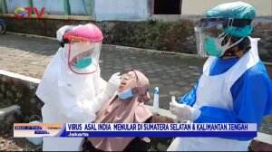 Peta Penularan Varian Baru COVID-19