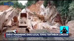 Longsor Tambang Emas Ilegal