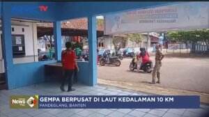 Gempa di Pandeglang Bikin Warga Panik