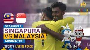 Minimatch Sepak Bola Sea Games Cambodia 2023 Singapura Vs Malaysia