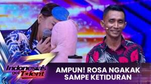 Ampun! Rosa Ngakak Sampe Ketiduran - Indonesia's Got Talent 2023