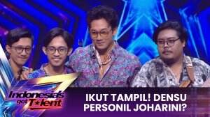 Ikut Tampil! Densu Personil Joharini? - Indonesia's Got Talent 2023