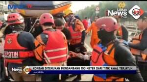 Pengemudi Terpental Dari Jalan Layang